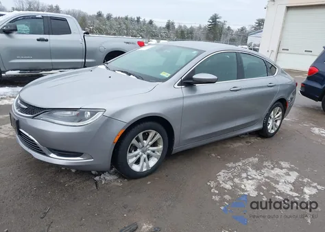 2015 Chrysler 200 Limited from USA, damaged, VIN 1C3CCCAB5FN675493